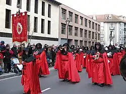 Preciosísima Sangre a su paso por la Audiencia Provincial