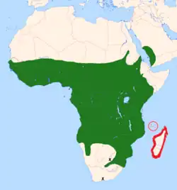 Distribución natural