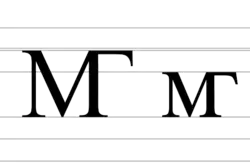 Ejemplo del caracter