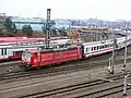 Tren DB InterCity haciendo maniobras en Luxemburgo.