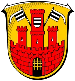 Escudo de la ciudad de Büdingen