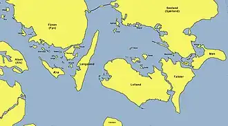 Mapa del archipiélago