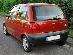 Daewoo Matiz M100 en el interior