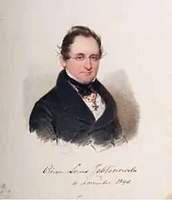 El diplomático austríaco, Ludwik Jabłonowski.