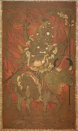 Vajrabhairava, "El vencedor de la muerte": manifestación de Buda Amitābha