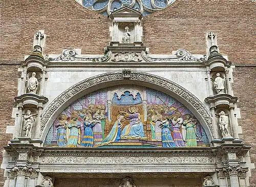 Tímpano de Iglesia de Nuestra Señora de la Dalbade - Toulouse