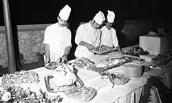Chef pastelero en Israel, 1969
