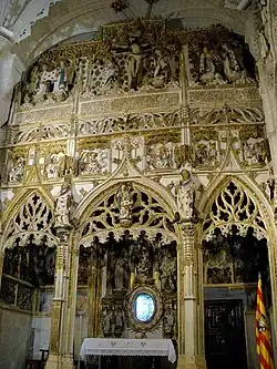Capilla de los Corporales en la colegiata de Daroca, de Juan de la Huerta, ca. 1460.