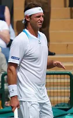 David Nalbandian, campeón en 2008.