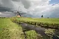Goëngahuizen, molino de pólder.