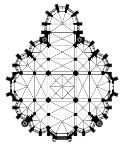 Liebfrauenkirche de Tréveris, inusual planta circular