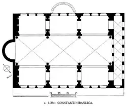 Basílica de Majencio y Constantino.