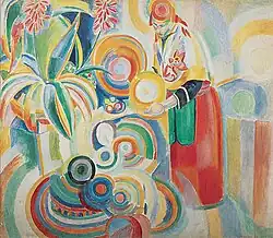 Robert Delaunay Portuguese Woman (1916)<