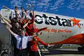 Uniforme de la línea australiana Jetstar