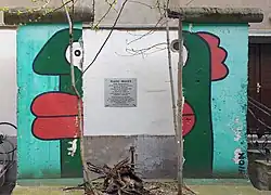 «Muro de las Lamentaciones» para las víctimas del Muro en Berlin-Mitte