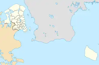 Helsinge ubicada en Región Capital (Dinamarca)