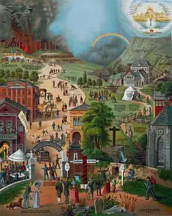 Der breite und der schmale Weg ("El camino ancho y el estrecho"), de 1866