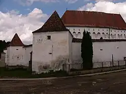 La iglesia fortificada de Dârjiu / Székelyderzs se halla en la lista de Patrimonio de la Humanidad de la UNESCO