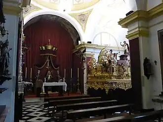 Paso del Cristo y Cristo expuesto