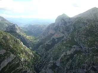 Desfiladero de La Hermida.