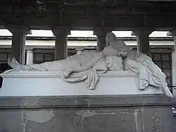 Tumba de Benito Juárez en el Panteón de San Fernando.