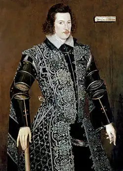 Robert Devereux, Conde of Essex, c. 1590.
