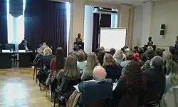 Jornada por el Día del Alzheimer en el Salón de Consejo de la Facultad de Ciencias Médicas de la Universidad de Buenos Aires