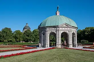 Templo de Diana, en el Hofgarten de Múnich, Alemania