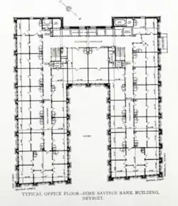 Plan de un piso estándar