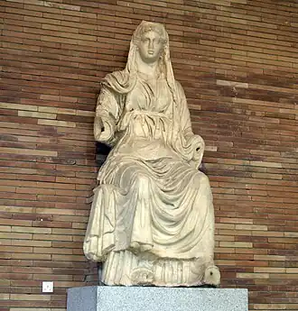 Diosa Ceres, siglo I d. C., Museo Nacional de Arte Romano, Mérida.