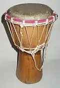 Djembé de África occidental.