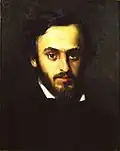 Ritratto di Emilio Villari giovane (Retrato de Emilio Villari joven)