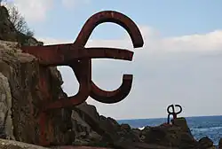 Peine del viento, de Eduardo Chillida (1976).