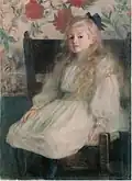 Dora Hitz- Portrait of a girl - Gemäldegalerie