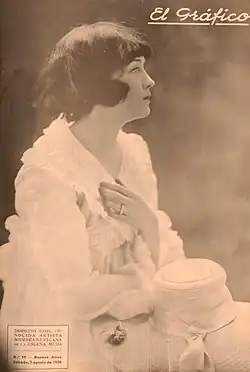 En la portada de El Gráfico (1920)