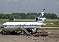 McDonnell Douglas DC-10 de Sabena en el aeropuerto de Bruselas (1977)