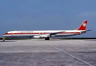 Douglas DC-8-63 de Air Canada