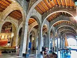 El Museo Marítimo de Barcelona, en las antiguas Atarazanas Reales