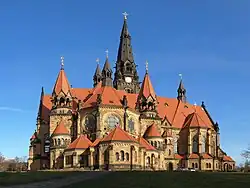 Iglesia de la guarnición Saint-Martin, Dresde (1893-1900)