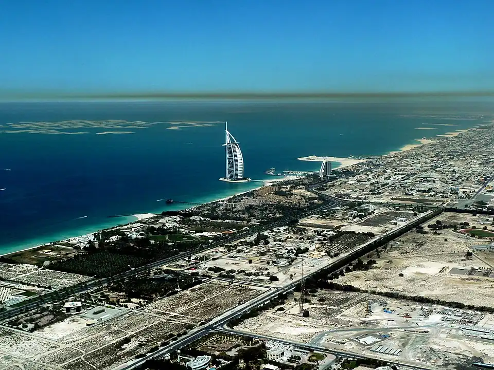 Vista panorámica desde el aire