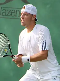 Duckworth en el Campeonato de Wimbledon en 2014.