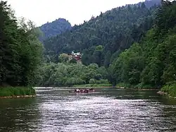 El río Dunajec.
