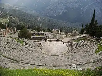 Teatro de Delfos (acrópolis)