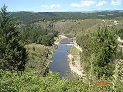 Vista panorámica del río.