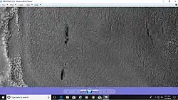 Vista detallada de los pozos y terreno cerebral.