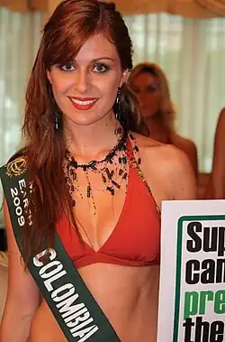 Alejandra Castillo Miss Colombia