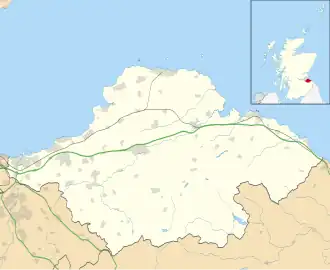 Tranent ubicada en East Lothian