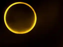 Eclipse anular desde la provincia de Santa Cruz, Argentina