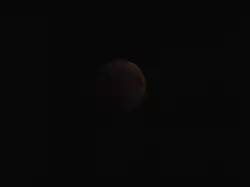 Eclipse en su máximo punto, tomado desde Italia.