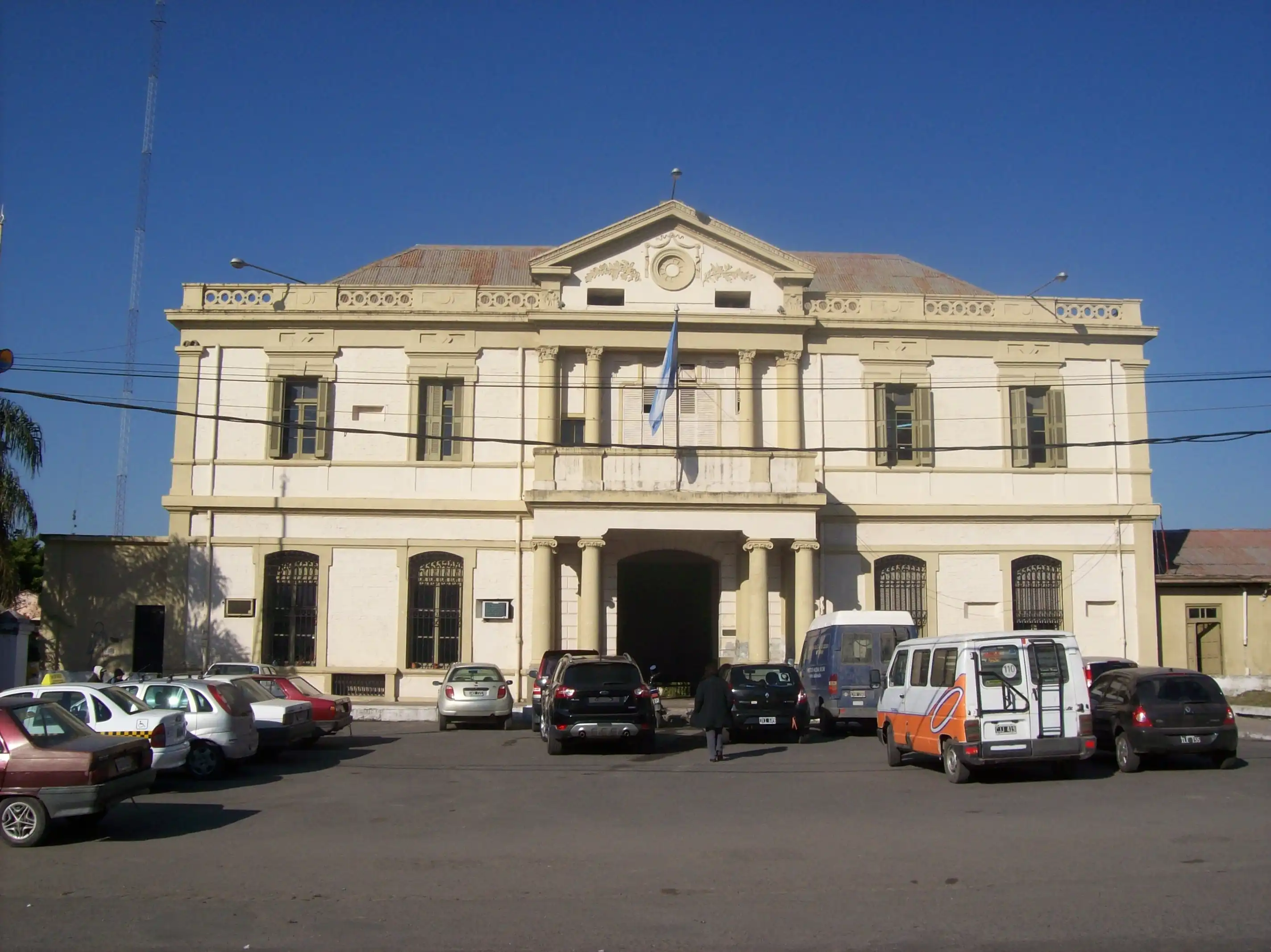 Edificio de la estación El Bajo FCGB de San Miguel de Tucumán